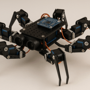 Hexapod Kit – Build & Code a 6-Legged Robot (Includes 10 Hours of 1-on-1 Live Sessions)