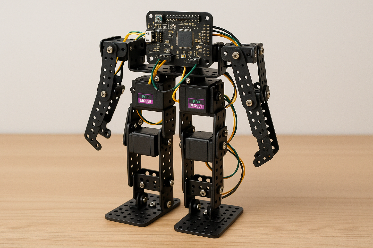 Biped Robot Kit – Build & Walk a Smart Bot (Includes 10 Hours of 1-on-1 Live Sessions)