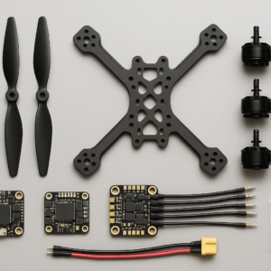 Basic Drone Kit – Build & Fly Your First Quadcopter (Includes 10 Hours of 1-on-1 Live Sessions)