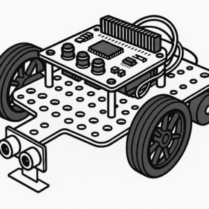 Edge Detection Robot Kit – Learn Sensors & Logic (Includes 10 Hours of 1-on-1 Live Sessions)